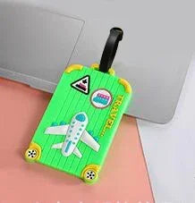2024 PVC Cute Luggage Tags Travel Creative Suitcase Tags Women Fashion Style Silicone Portable Travel Label ID Address Holder
