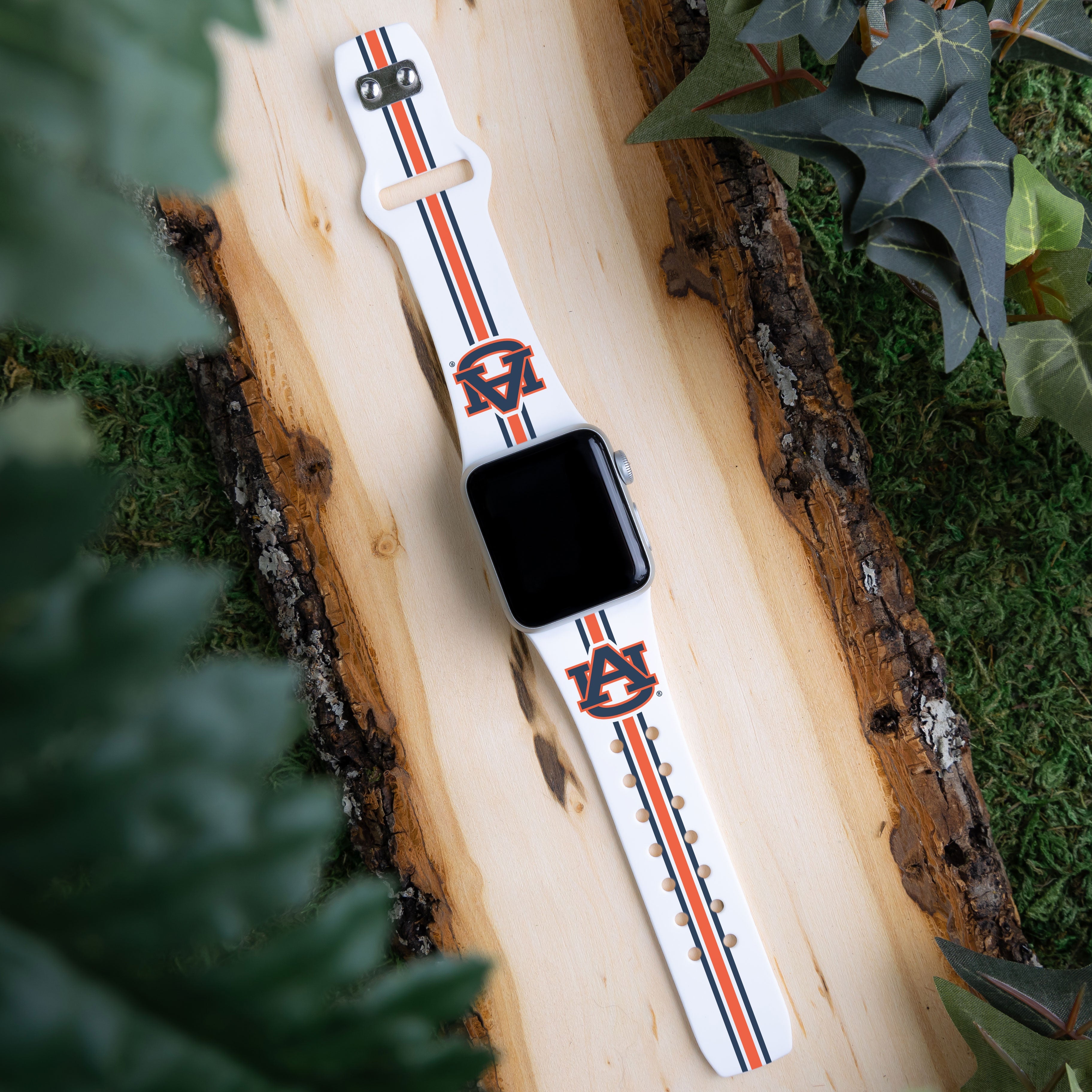 Auburn Tigers HD Apple Watch Band