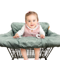 Baby Shopping Cart Cover | Sage Leaves
