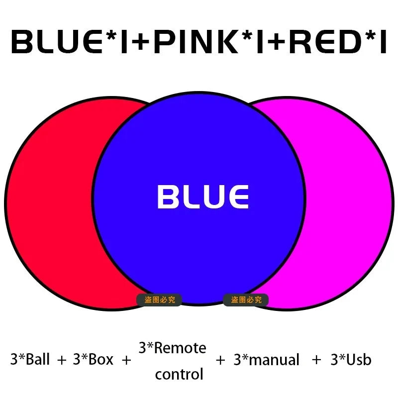 Flying Ball Boomerang Flyorb Magic With LED Lights Drone Hover Ball Fly Nova Orb Flying Spinner Fidget Toys Children Family Gift