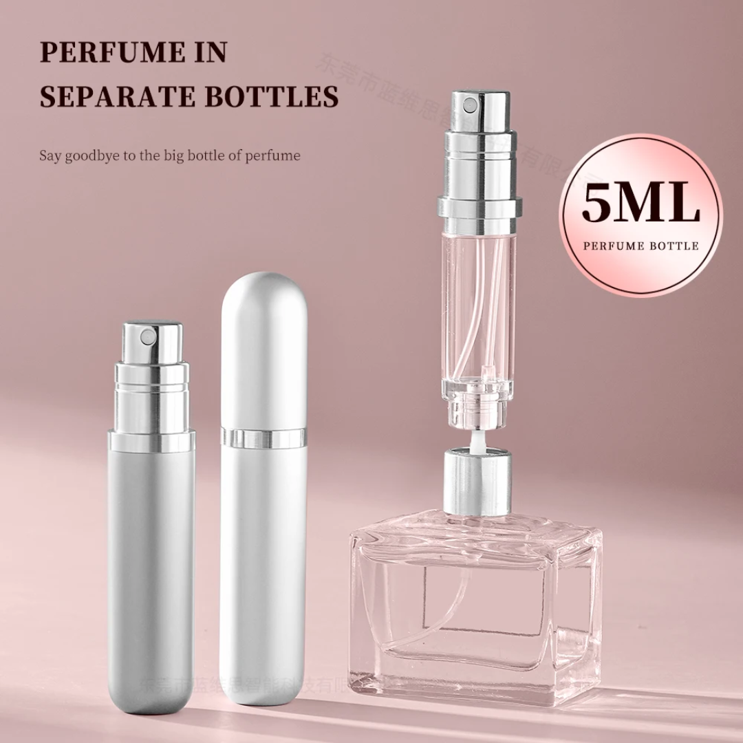 The Essential Atomizer | Brushed Silver (5ml)